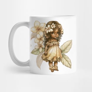 Plumeria Flower Fairy Girl Cute Hawaii Cicely Mary Barker Mug